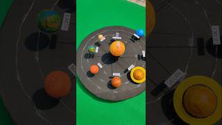 Solar System Working Model|| Solar Planets System #solar #eazytronic #eazytronic #sciencproject #diy