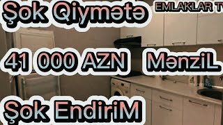 Şok Endirim:Təmirli, Əşyalı Mənzil 41000 AZN