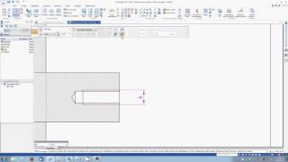 Apply a thread dimension in Solid Edge and CoCreate