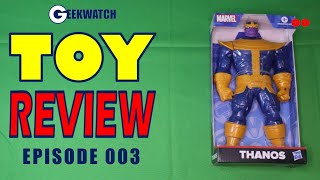 3-Star Toy Review Marvel's THANOS from Hasbro's 9.5\