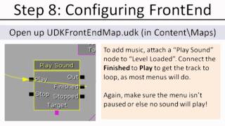 UDK Tutorial: Scaleform Menu