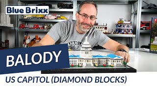 US Capitol aus Diamond Blocks von Balody @ BlueBrixx