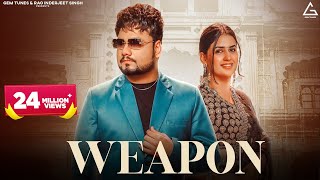 Weapon | Official Video | KD DESIROCK | Pranjal Dahiya | Komal Chaudhary | New Haryanvi Song 2024