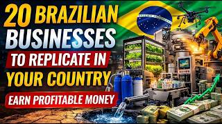 🚀 20 BRAZILIAN BUSINESSES that NO ONE USES in your COUNTRY (TAKE ADVANTAGE OF THEM) 🇧🇷