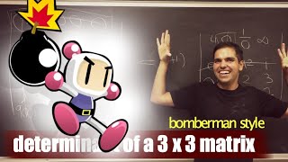 Determinants and Bomberman