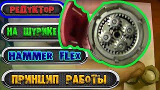 Разборка редуктора HAMMER Flex и почему 1-ая скорость трещит и не крутит. Раскрываю причину поломки.