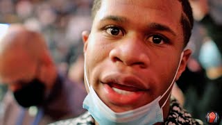 DEVIN HANEY’S IMMEDIATE REACTION TO RYAN GARCIA'S KO WIN OVER LUKE CAMPBELL "I SEE ALOT OF FLAWS!"
