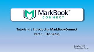 4-1 Introducing MarkBook CONNECT