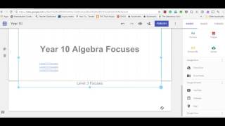Inserting files and folders from Google Drive on the new Google Sites
