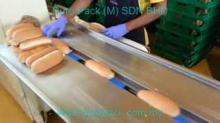 Cream Roll Bread Wrapping Machine