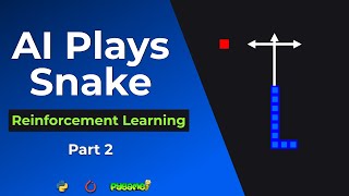 Teach AI To Play Snake - Reinforcement Learning Tutorial With PyTorch And Pygame (Part 2)
