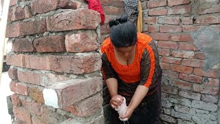 Washing Clothes In Bathroom Desi Style | Village Women Work | Desi Cleaning | Pakistani Family Vlog
