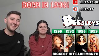 British Couple Reacts to Most Popular American Songs Each Month in the 90s