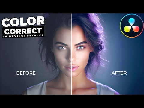 How to Automatically COLOR CORRECT in Davinci Resolve