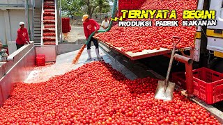 Beginilah Proses Produksi Mesin Dalam Pabrik makanan Canggih Dan Modern