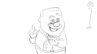 2D Animation Test | Disney Wreck it Ralph