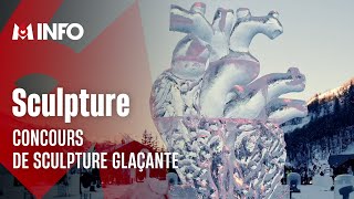 Concours de sculpture glaçante en Savoie