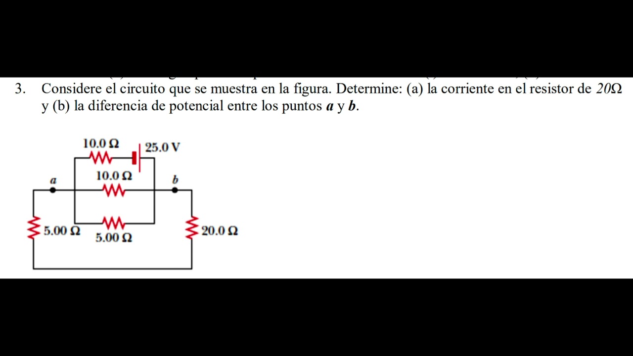 Considere El Circuito Que Se Muestra En La Figura. Determine: (a) La ...