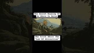 The Truth About The Law Of Attraction (Hermetic Wisdom Revealed)