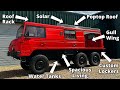 Poptop Roof & Gull Wing Fabrication From Scratch! Expedition Camper Self-Build