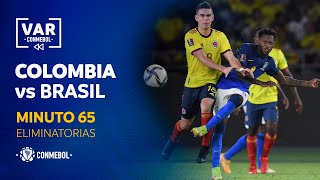 Eliminatorias | Revisión VAR | Colombia vs Brasil | Minuto 65