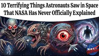 10 Terrifying Things Astronauts Saw in Space That NASA Has Never Officially Explained