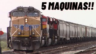 La mejor combinación de maquinas KCSM y Union Pacific!!