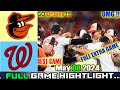 Orioles vs Nationals (05/08/24) FULL EXTRA GAME Highlights | MLB Season 2024