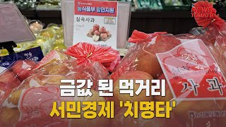 고물가 쓰나미…서민경제 '치명타' [말하는 기자들_산업_0102]