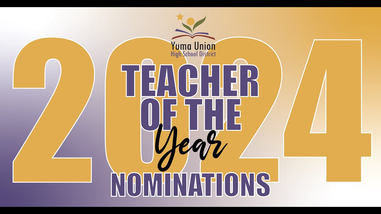 2024 Yuhsd Teacher Of The Year Nominees Youtube