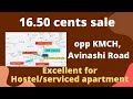 16.50 cents opp KMCH, Avinashi Rd, commercial plot sale