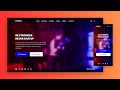 Responsive Website Using React | Gym Website