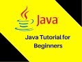 1.3 Java Tutorial for Beginners