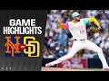 Mets vs. Padres Game Highlights (8/23/24) | MLB Highlights