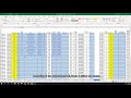 4 argus excel model rent roll section existing rent roll real estate financial modeling