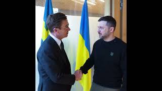 Ukrainian President Zelensky meets with prime ministers of Nordic countries