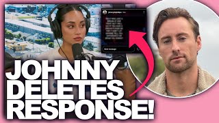Bachelor In Paradise Star Johnny Deletes Instagram Story After Reacting To Victoria Fuller Podcast