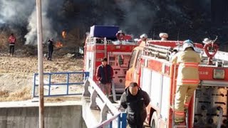 수원 광교산 입구서 불…임야 1천300여㎡ 태워 / 연합뉴스TV (YonhapnewsTV)