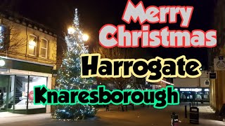 Christmas in Harrogate - lights in Harrogate, Knaresborough \u0026 Starbeck.