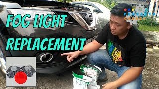 DIY Tukar Spotlight / Foglight Nissan X-Trail T32