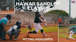 Hawaii Sandlot Classic | Hitting Highlights | Hawaii Baseball