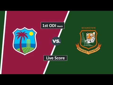 Bangladesh Vs West Indies Live | Bangladesh Vs West Indies First ODI ...