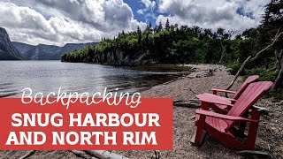 Backpacking Snug Harbour and North Rim