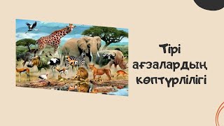 Тірі ағзалардың көптүрлілігі. Өсімдіктер. Жануарлар.  8, 9 сынып биология