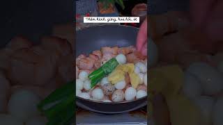 Món Thịt Kho Trứng Cút Đậm Vị - ZONE Đồ Ăn #shorts #food #cooking