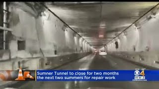 Sumner Tunnel closure now split between summer 2023 and summer 2024
