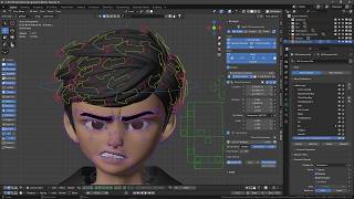 Rigging Process Timelapse - Raka [] Blender 4.2