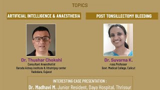 ISA THRISSUR CITY BRANCH : ARTIFICIAL INTELLIGENCE & ANAESTHESIA