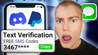 *NEW*  How to Get Unlimited SMS Verification Codes 2024 - Text Verification on PayPal, Discord, etc