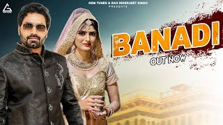 Banadi (Official Video) : Vicky Kajla | Rupali Malik | Sandeep Chandal | Haryanvi Song